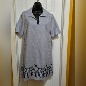 Nicole Miller Studio Striped Dress